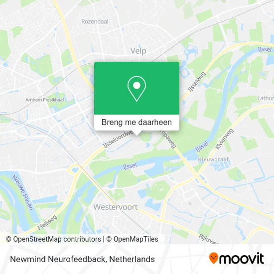 Newmind Neurofeedback kaart