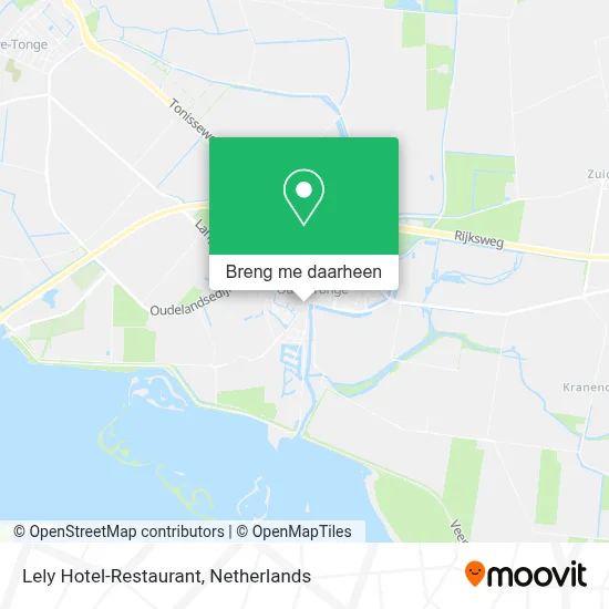 Lely Hotel-Restaurant kaart