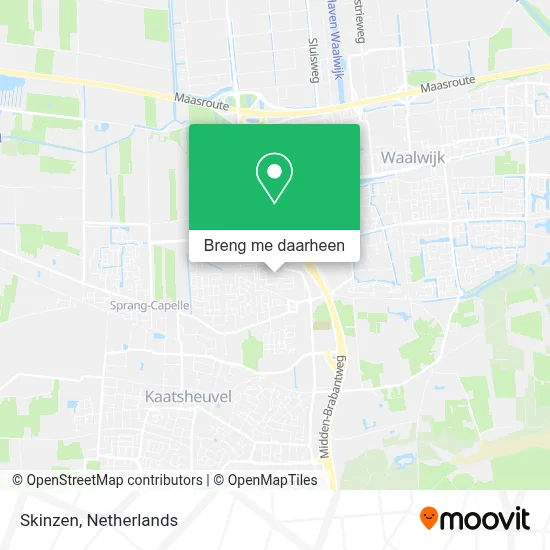 Skinzen kaart