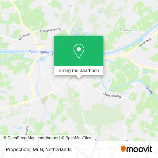 Propschool, Mr G kaart
