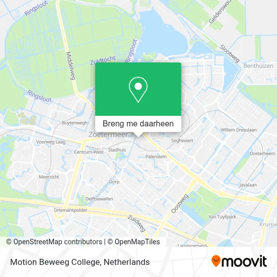 Motion Beweeg College kaart