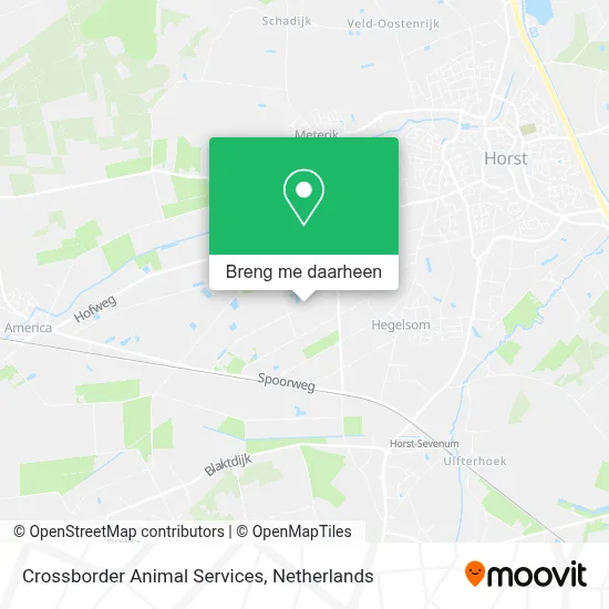 Crossborder Animal Services kaart