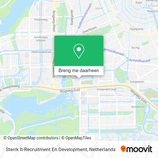 Sterrk It-Recruitment En Development kaart
