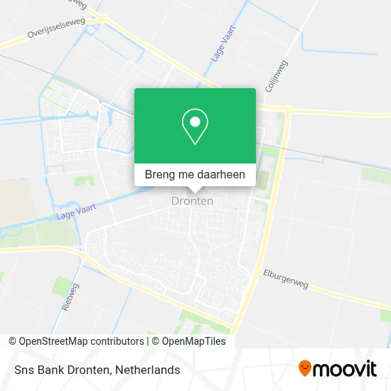 Sns Bank Dronten kaart