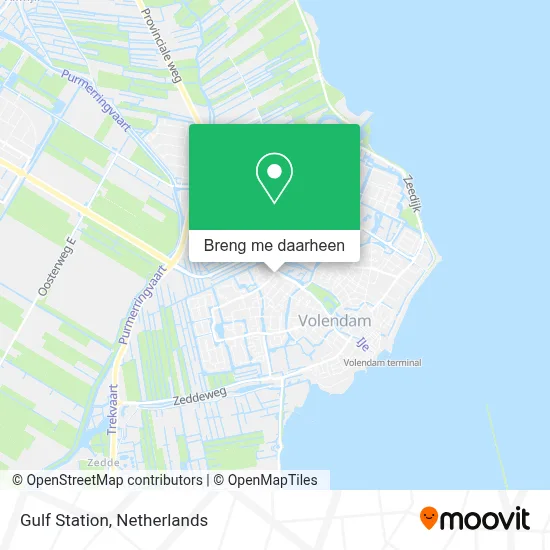 Gulf Station kaart