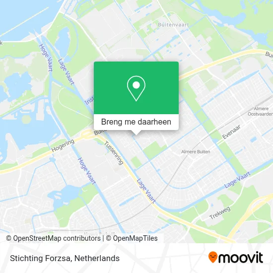 Stichting Forzsa kaart