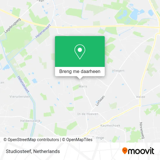 Studiosteef kaart