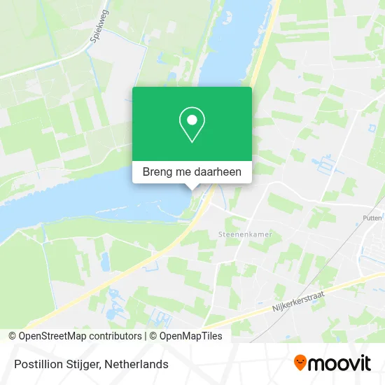 Postillion Stijger kaart
