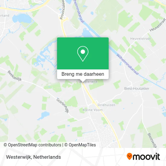 Westerwijk kaart