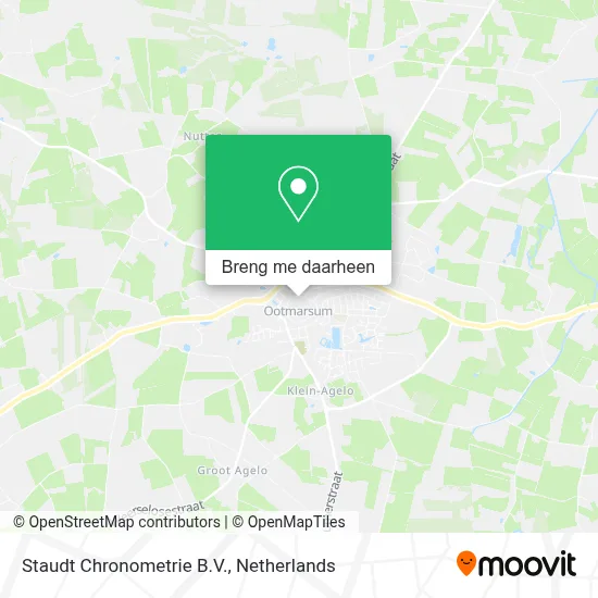 Staudt Chronometrie B.V. kaart