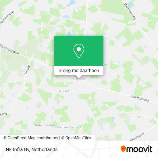 Nk Infra Bv kaart