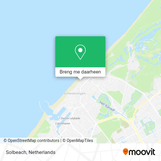 Solbeach kaart