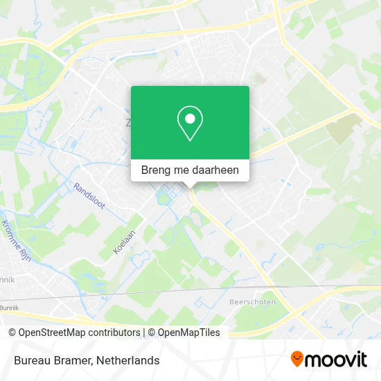 Bureau Bramer kaart