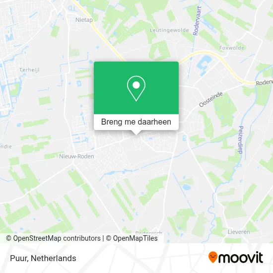 Puur kaart