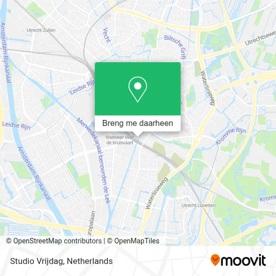 Studio Vrijdag kaart