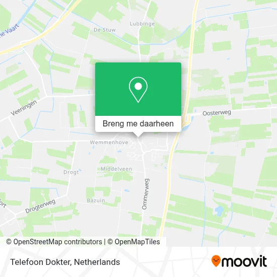 Telefoon Dokter kaart