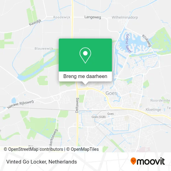 Vinted Go Locker kaart