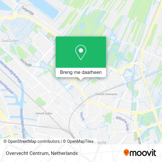 Overvecht Centrum kaart