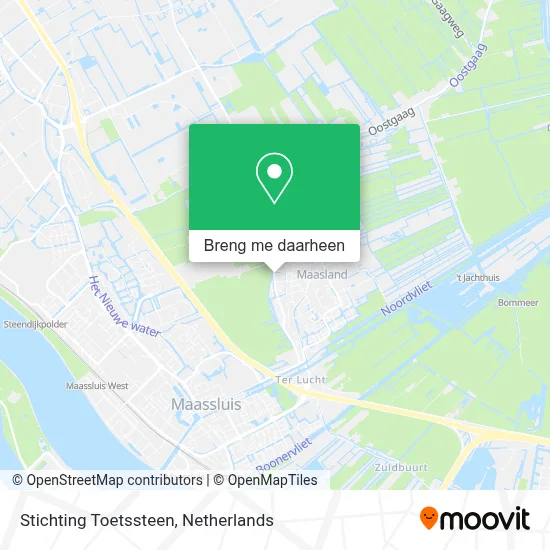 Stichting Toetssteen kaart