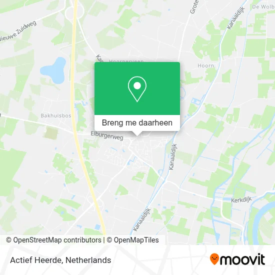 Actief Heerde kaart