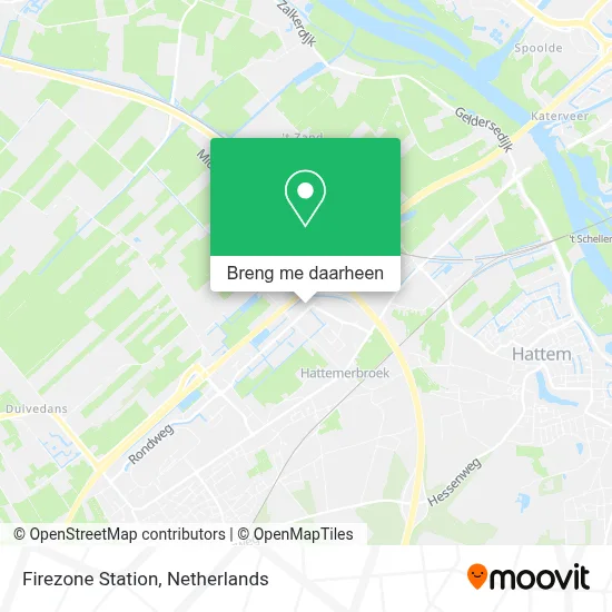 Firezone Station kaart