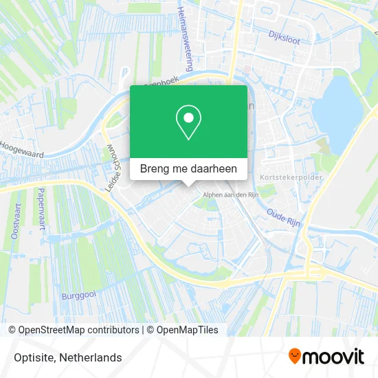 Optisite kaart