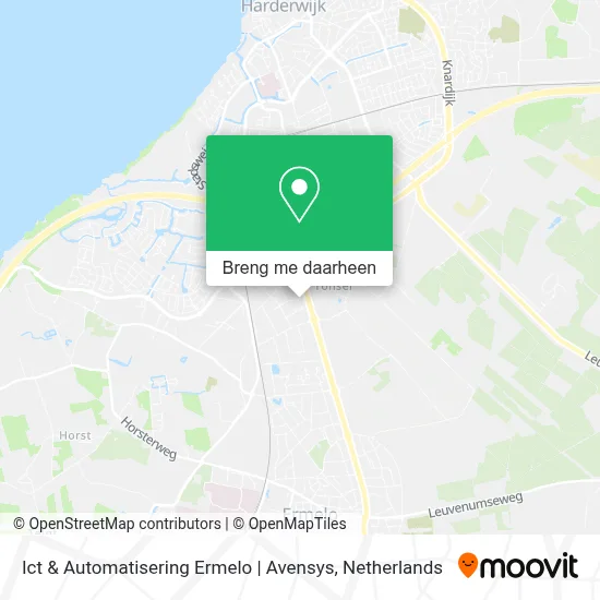 Ict & Automatisering Ermelo | Avensys kaart