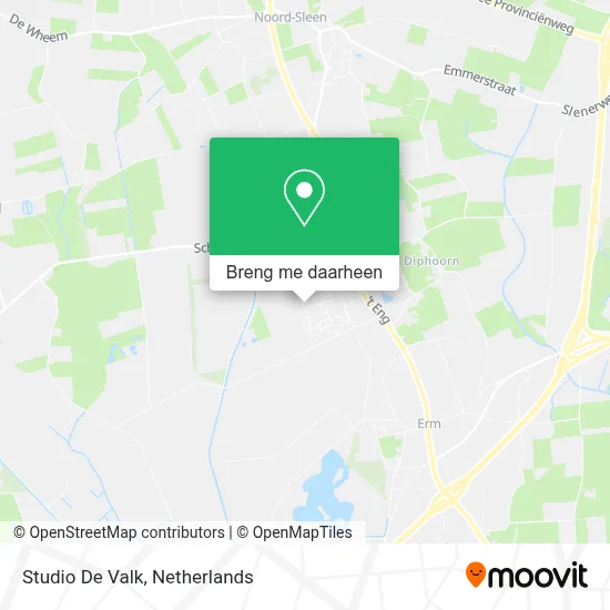 Studio De Valk kaart