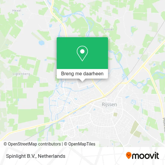 Spinlight B.V. kaart