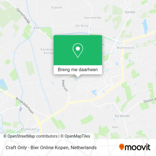 Craft Only - Bier Online Kopen kaart