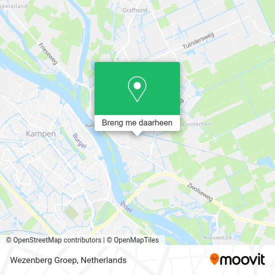 Wezenberg Groep kaart