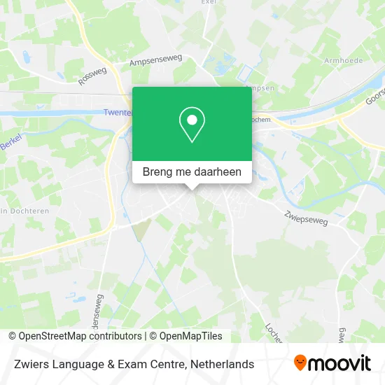 Zwiers Language & Exam Centre kaart