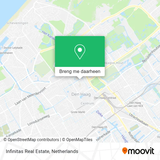 Infinitas Real Estate kaart
