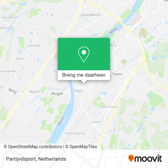 Partijvdsport kaart