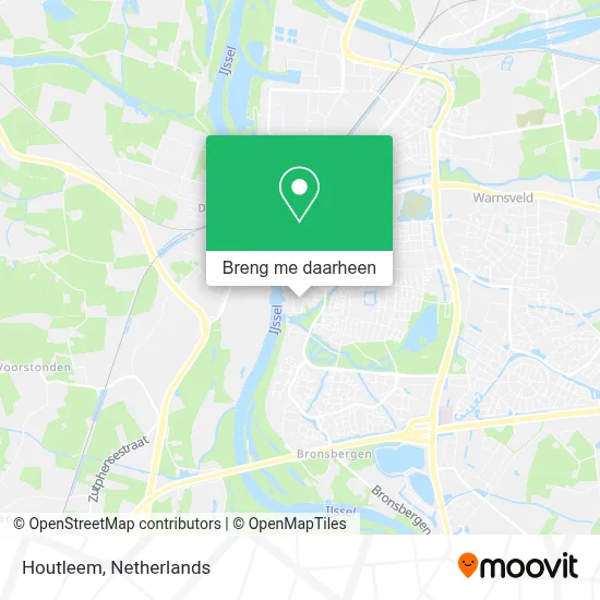 Houtleem kaart