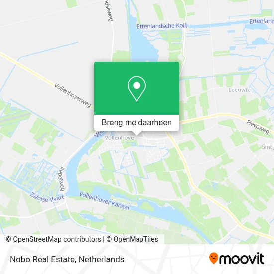 Nobo Real Estate kaart