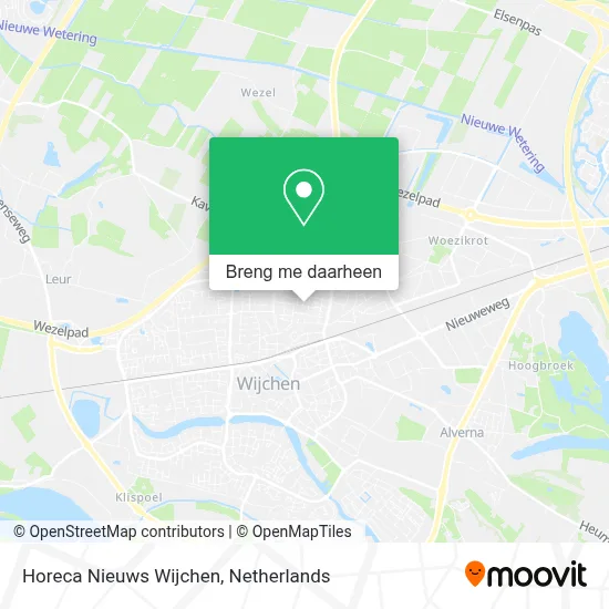 Horeca Nieuws Wijchen kaart
