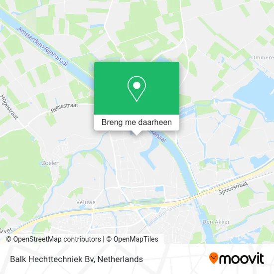 Balk Hechttechniek Bv kaart