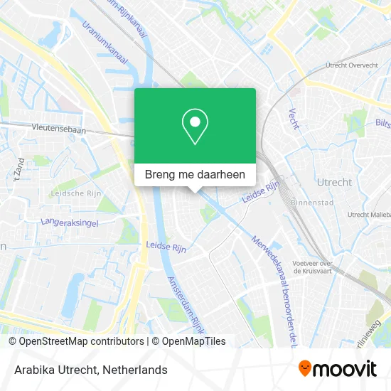 Arabika Utrecht kaart