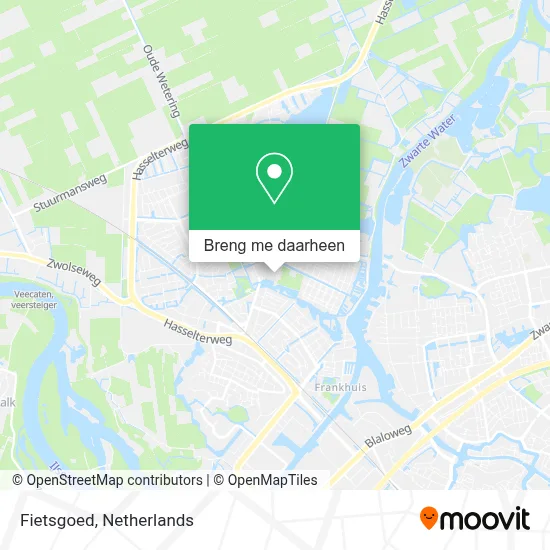 Fietsgoed kaart