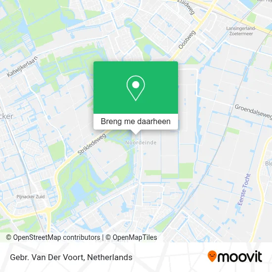 Gebr. Van Der Voort kaart
