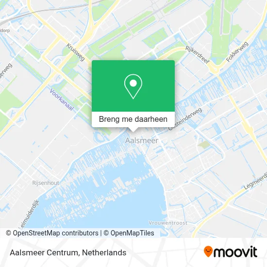 Aalsmeer Centrum kaart