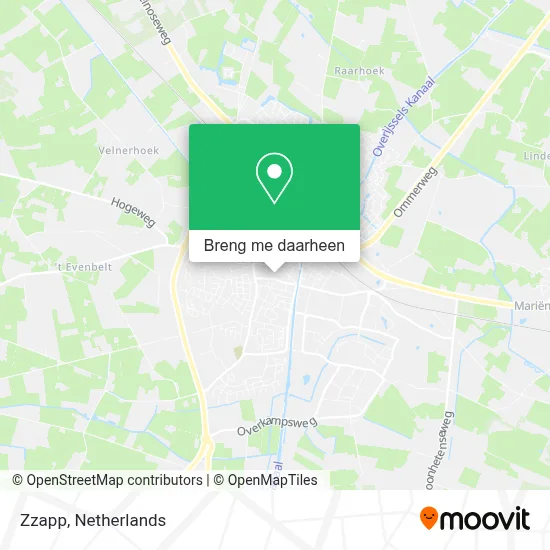 Zzapp kaart