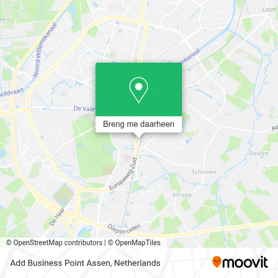 Add Business Point Assen kaart