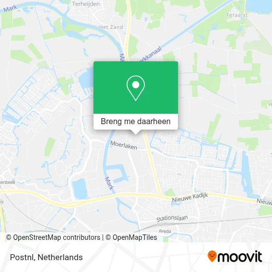 Postnl kaart