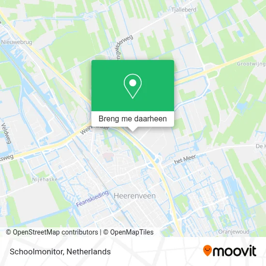 Schoolmonitor kaart