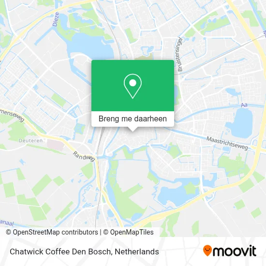 Chatwick Coffee Den Bosch kaart