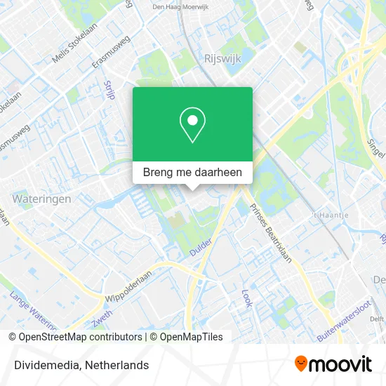 Dividemedia kaart