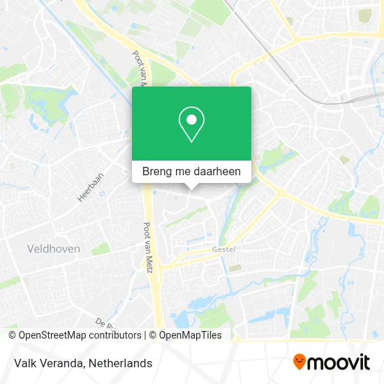 Valk Veranda kaart