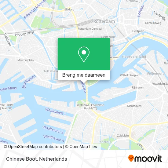 Chinese Boot kaart